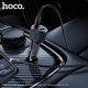 Автомобільний зарядний пристрій HOCO NZ17 Avant-garde 75W 2 TYPE-C PD 25W + 1 USB QC 3.0 18W + КАБЕЛЬ TYPE-C - TYPE-C, ЧОРНИЙ