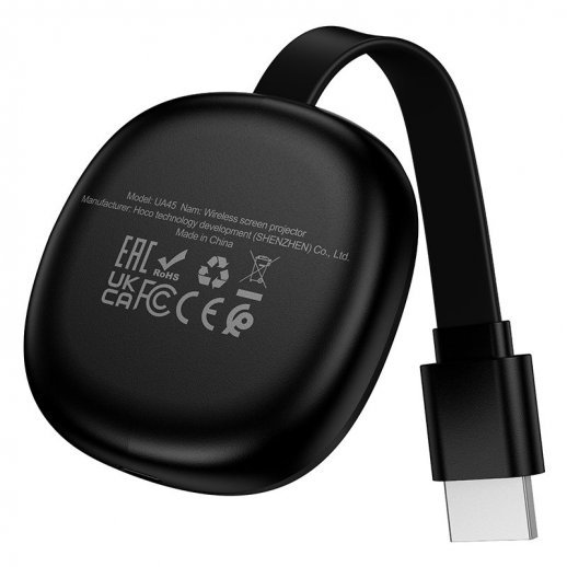 Переходник адаптер HOCO UA45 HDMI Screen Mirroring Device (1080P) (черный)