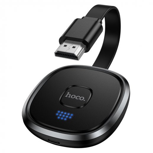 Переходник адаптер HOCO UA45 HDMI Screen Mirroring Device (1080P) (черный)
