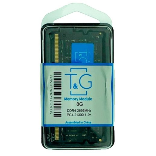 RAM T&G SO-DIMM 8GB DDR4 2666 MHz 1.2V, Таймінги CL 15, PC4-21300