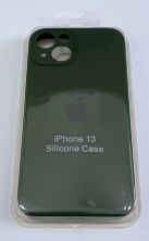 Чохол Silicone Case Copy Apple iPhone 13 Square Army Green, 18