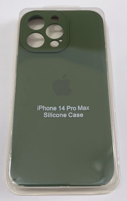 Чохол Silicone Case Copy Apple iPhone 14 Pro Max Square Army Green, 18
