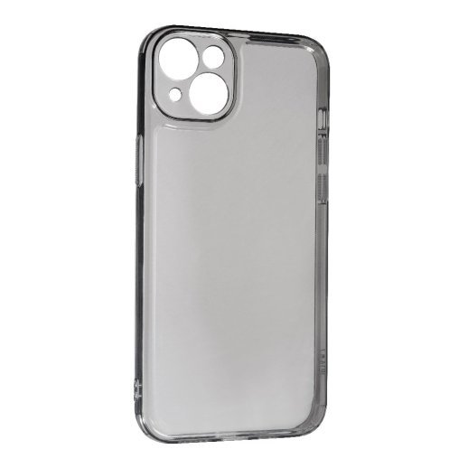 Силіконовий чохол Space Grey для Apple iPhone 15 Plus Transparent