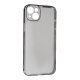 Силіконовий чохол Space Grey для Apple iPhone 15 Plus Transparent