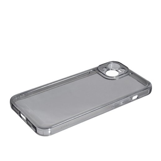 Силіконовий чохол Space Grey для Apple iPhone 15 Plus Transparent