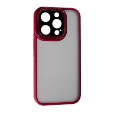 Чохол Metall Camera Touch Soft для Apple iPhone 14 Pro Red