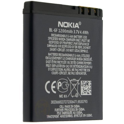 Акумулятор ОРИГІНАЛ КУЛЕК NOKIA BL-6F | N78 | N79 | N95 8GB