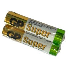 Батарейка AAA лужна GP Super 24A LR03 1.5V, 2 штуки