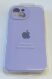 Чехол Silicone Case Copy Apple iPhone 15 Square Light Lilac, 15
