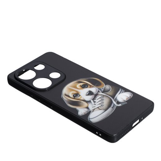 Накладка Fashion Mix для Xiaomi Redmi Note 13 Pro (4G) /Poco M6 Pro (4G) Dog