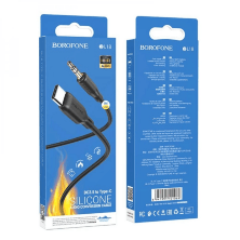 AUX Borofone BL18 3.5mm to Type-C 1m Black