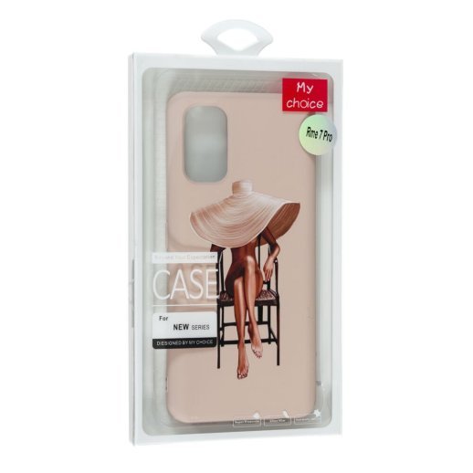 Силікон Case Art для Realme 7 Pro Pink Sand