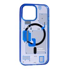 Накладка Spigen MagSafe Diagram для Apple iPhone 15 Pro Max Blue
