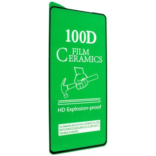 CERAMICS FILM ANTI-SHOCK SAMSUNG M625 Galaxy M62 2022 ЧОРНИЙ