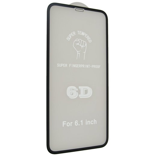 Захисне скло 6D ORIGINAL для APPLE IPHONE XR | 11 ЧОРНИЙ