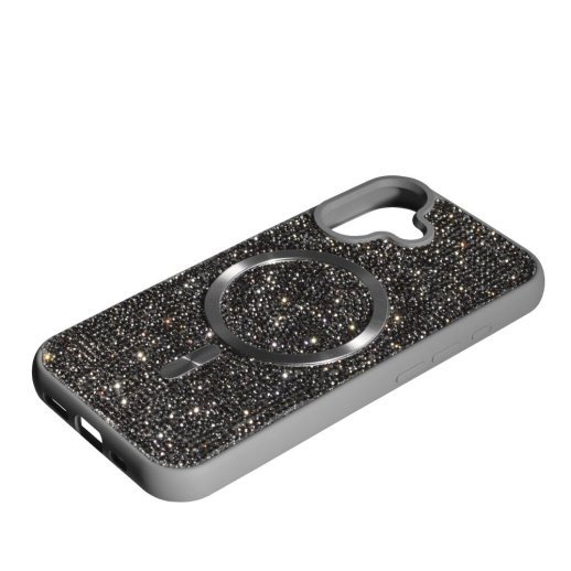 Накладка Diamond Magsafe для Apple iPhone 16 Grey