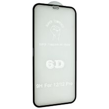 Захисне скло 6D ORIGINAL для APPLE IPHONE 12 6,1" ЧОРНИЙ