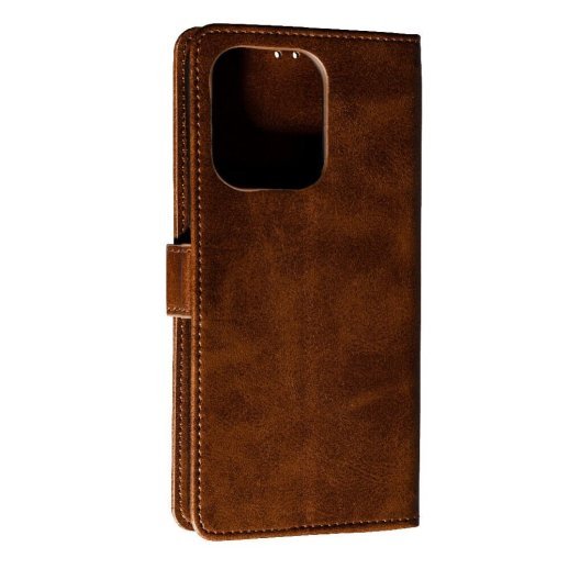 Flip Cover "Business" для Xiaomi Redmi 13/Poco M6 Dark Brown