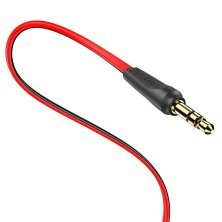 Кабель BOROFONE BL6 AUX jack 3.5 мм - jack 3.5 мм 1МЕТР ЧЕРВОНИЙ