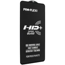 Захисне скло PRO-FLEXI HD+ POCO F4 ЧОРНИЙ