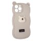 Силікон Hello Bear для Apple iPhone 15 Pro White