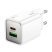 Мережевий зарядний пристрій HOCO N46 TYPE-C PD 20W + USB QC3.0, блакитний