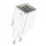 Мережевий зарядний пристрій HOCO N46 TYPE-C PD 20W + USB QC3.0, блакитний