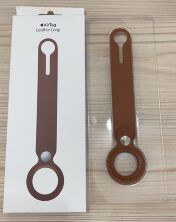 Airtag Leather Loop Brown