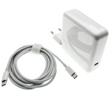 Блок живлення для MacBook APPLE AE87 Type-C PD 87W 20.2V 4.3A + кабель Type-C - Type-C, 2 метри