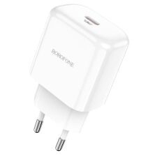 Мережевий зарядний пристрій BOROFONE BN3 Premium PD20W USB-C