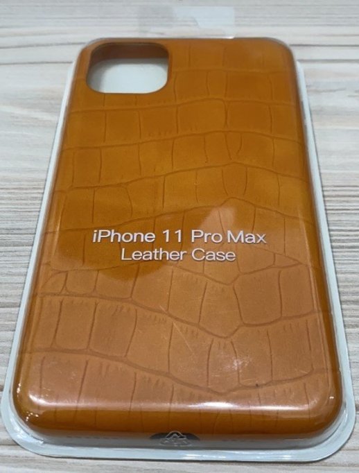 Чохол Croco Leather Apple iPhone 11 Pro Max Brown