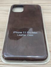 Чохол Croco Leather Apple iPhone 11 Pro Max Brown