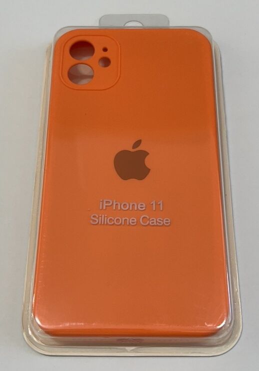 Чохол Silicone Case Copy Apple iPhone 11 Square Orange 10