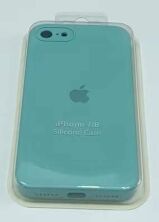 Чохол Silicone Case Copy Apple iPhone 7 / 8 / SE Square Light blue  3
