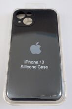 Чохол Silicone Case Copy Apple iPhone 13 Square Black, 01