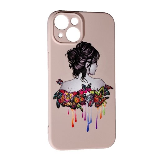 Силіконовий чохол Case Art для Apple iPhone 13/14 Butterfly