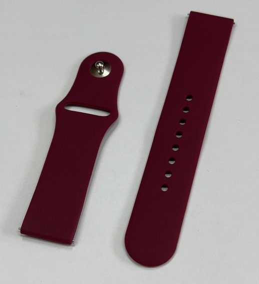Ремінець для Xiaomi Amazfit Bip Apple Watch Design 22mm Red(9)
