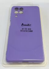 Avantis Full Silicone Case Samsung M53 5G Hot Pink