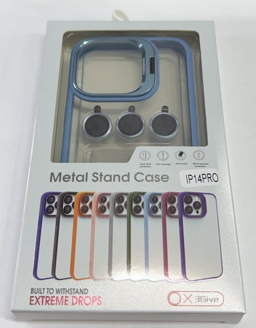 Чехол Metal Stand Case Apple Iphone 14 Pro Deep Purple 5