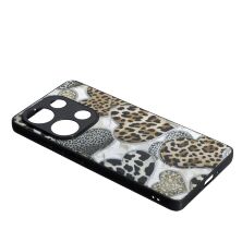 Накладка Fashion Mix для Xiaomi Redmi Note 13 Pro (4G) /Poco M6 Pro (4G) Leopard Hearts