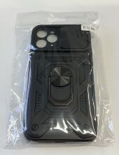 Armor Case With Curtain for Apple Iphone 11 Pro Dark Blue