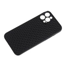 Накладка Leather Case для Apple iPhone 12 Pro Max Плетенка