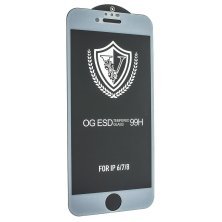 Захисне скло 99H OG ESD V APPLE iPhone 7 / 8 БІЛИЙ