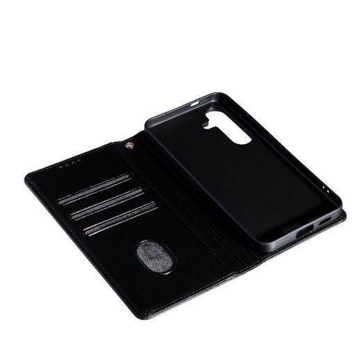 Книга Deluxe для Samsung S25 Plus Black