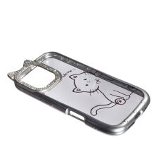 Силікон Cute Case для Apple iPhone 16 Pro Max Meow