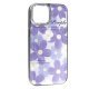 Накладка Cute Flowers Case with MagSafe для Apple iPhone 15 Purple