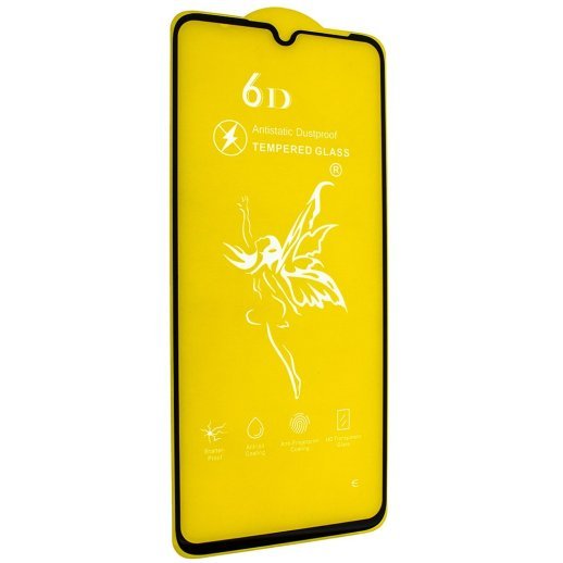Захисне скло 6D PREMIUM REALME C51 ЧОРНИЙ