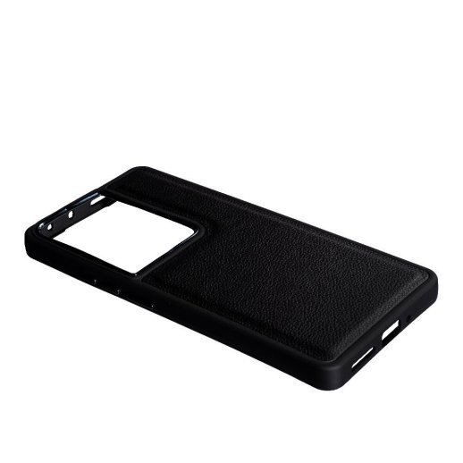 Накладка Leather Case для Xiaomi Redmi Note 13 Pro (4G) /Poco M6 Pro (4G) Black