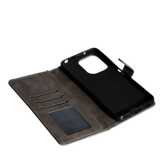 Flip Cover "Business" для Xiaomi Redmi 13/Poco M6 Grey
