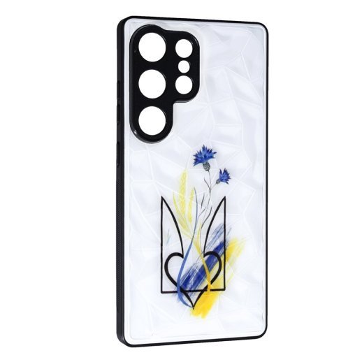Накладка Prisma UA для Samsung S25 Ultra Ukraine with flowers